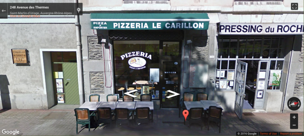 Le Carillon pizza